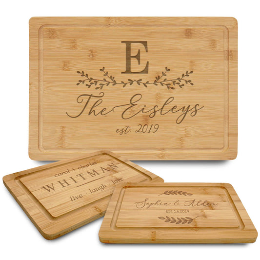 Personalized Cutting Board | Bamboo 6" x 9"