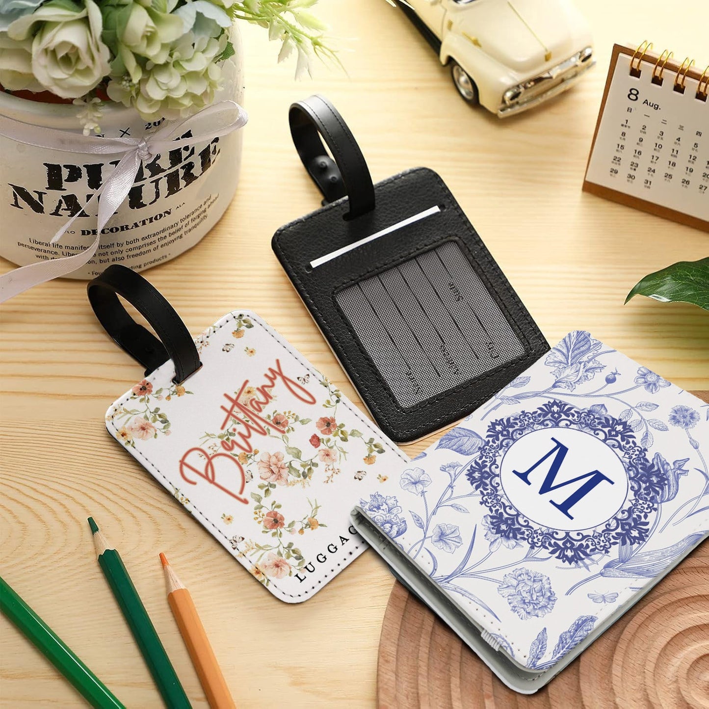 Personalized Travel Set Full Color | Maggie Hill