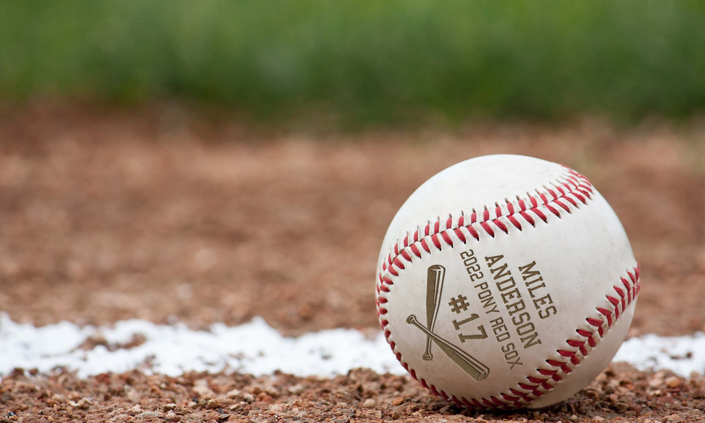 Personalized Leather Baseballs | Patrick