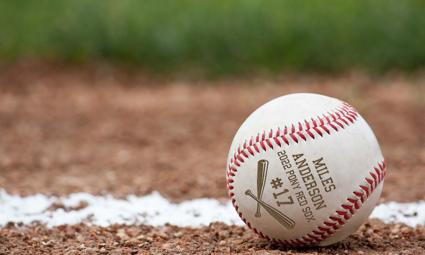 Personalized Leather Baseballs | Best Man