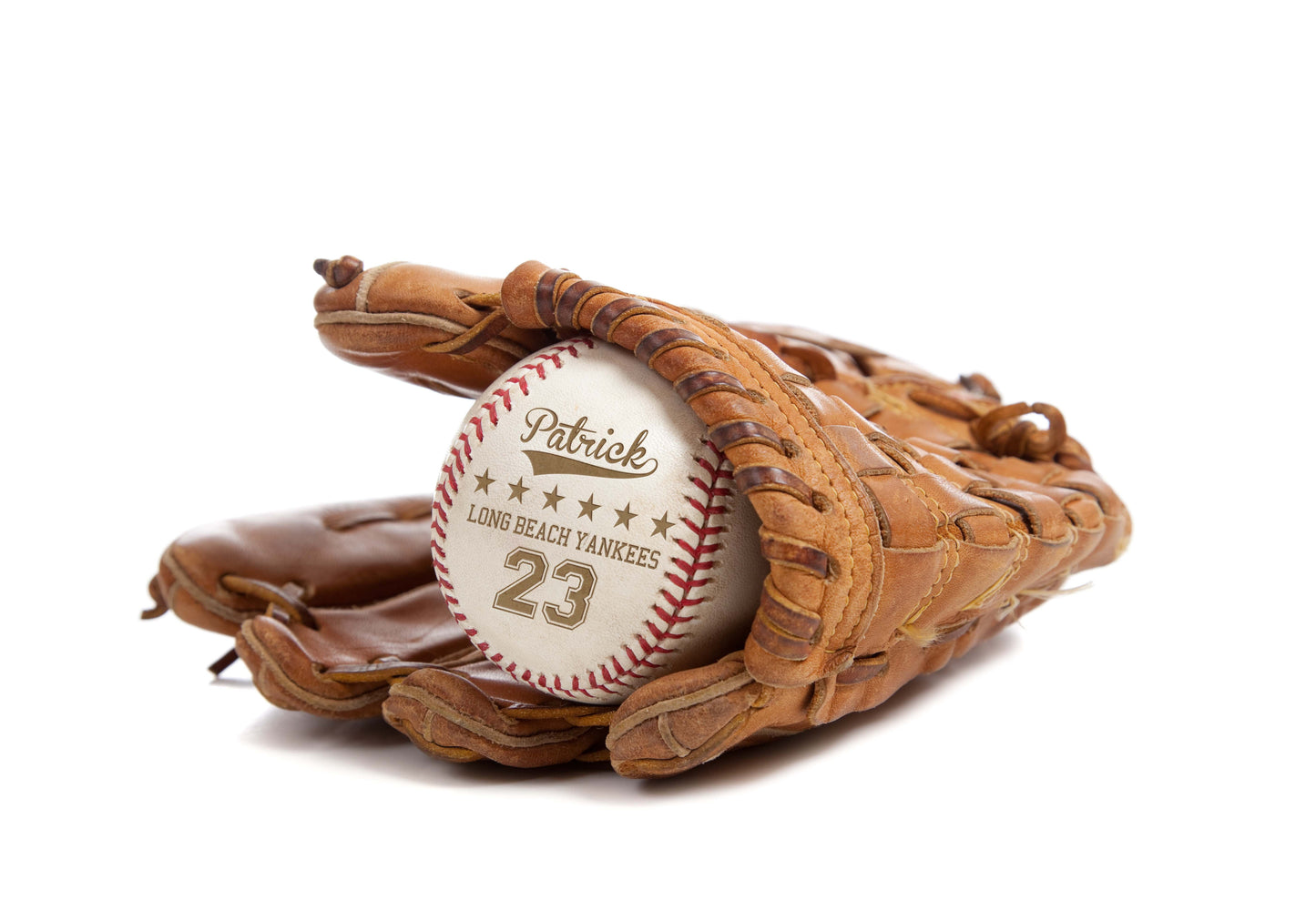 Personalized Leather Baseballs | Senior