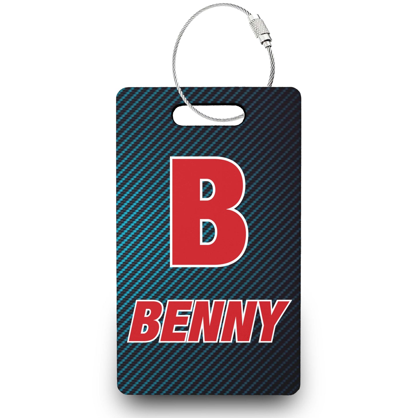 Personalized Baseball Bag Tag | Benny