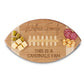 Personalized Football Cutting Board | Wallace Family