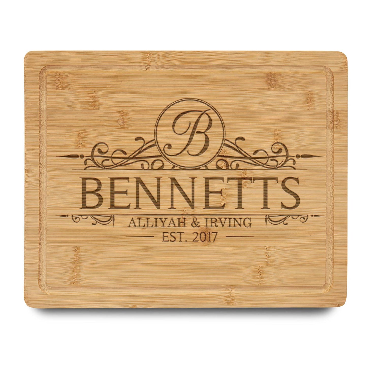 Personalized Cutting Board | Bamboo 12" x 9"