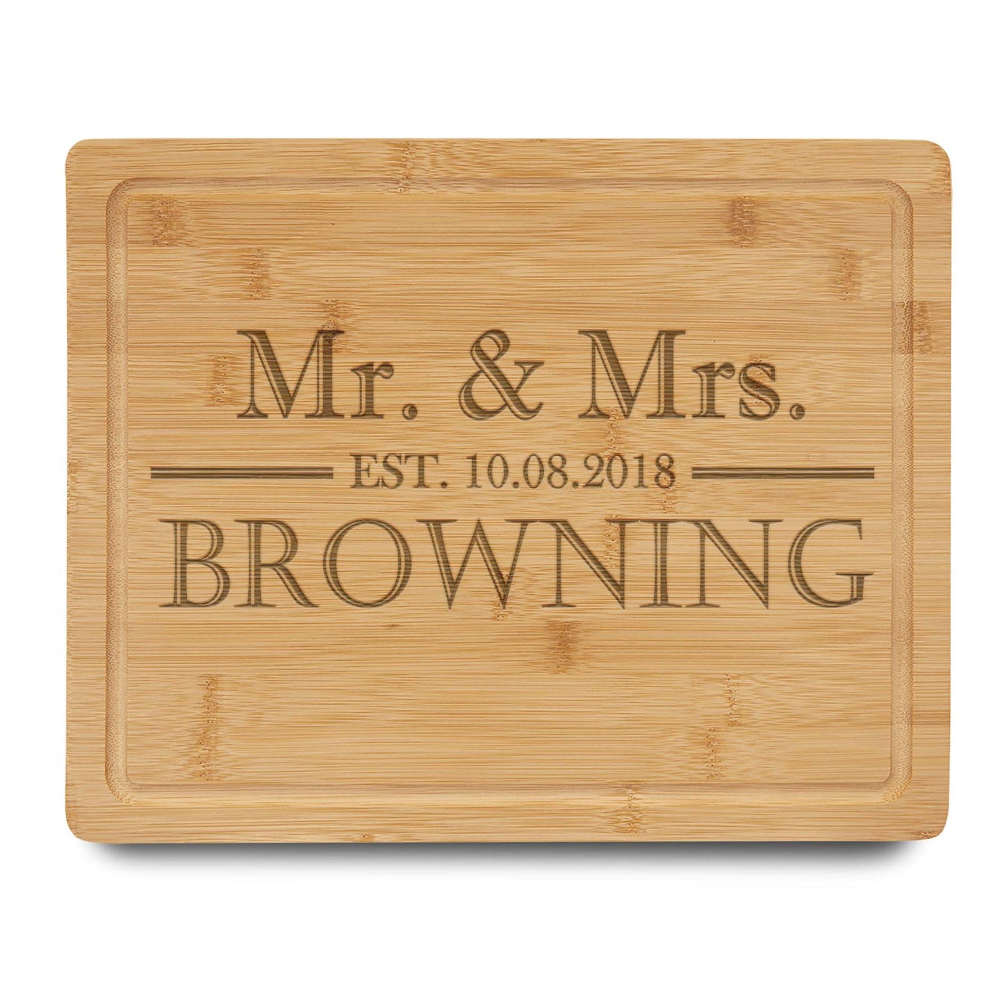 Personalized Cutting Board | Bamboo 12" x 9"