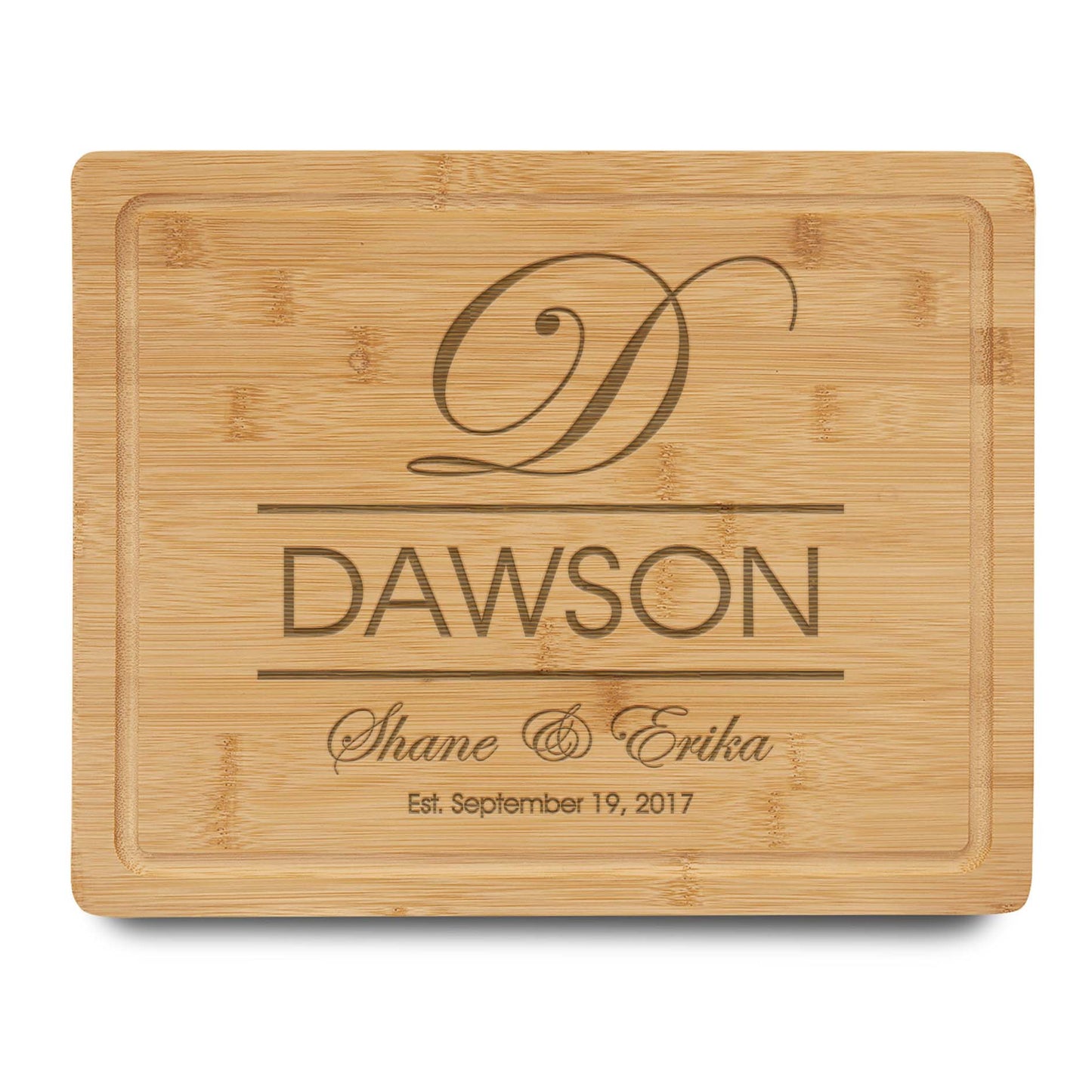 Personalized Cutting Board | Bamboo 12" x 9"