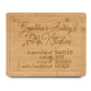 Personalized Cutting Board | Bamboo 12" x 9"