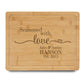 Personalized Cutting Board | Bamboo 12" x 9"