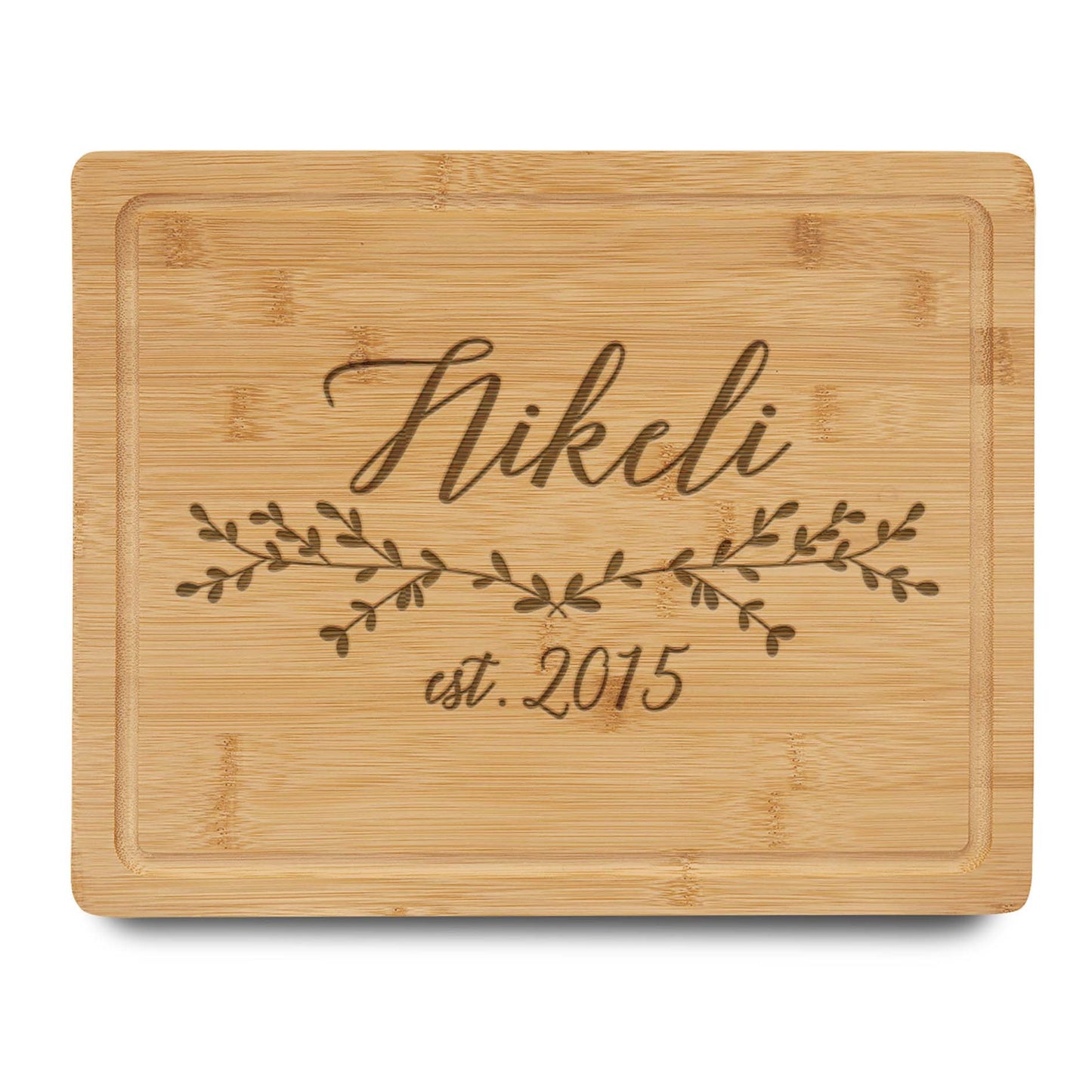 Personalized Cutting Board | Bamboo 12" x 9"