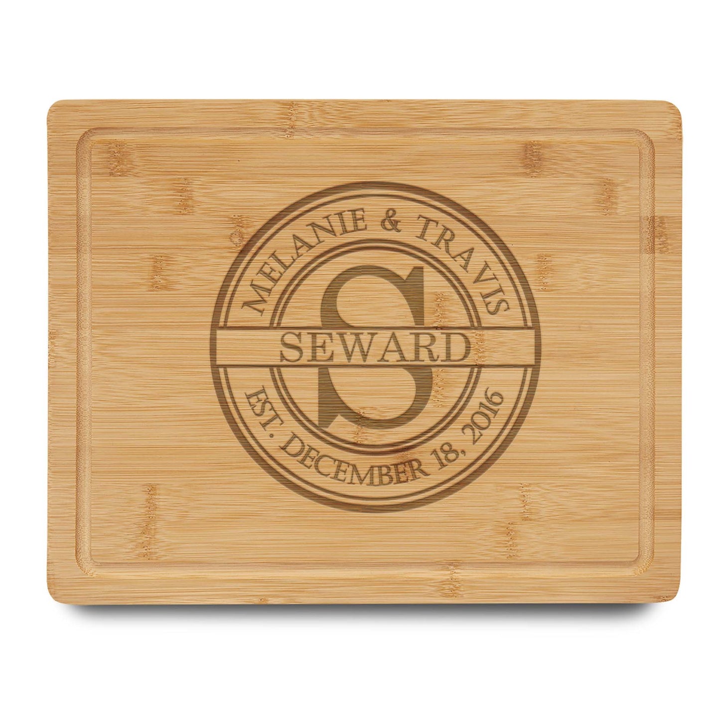 Personalized Cutting Board | Bamboo 12" x 9"