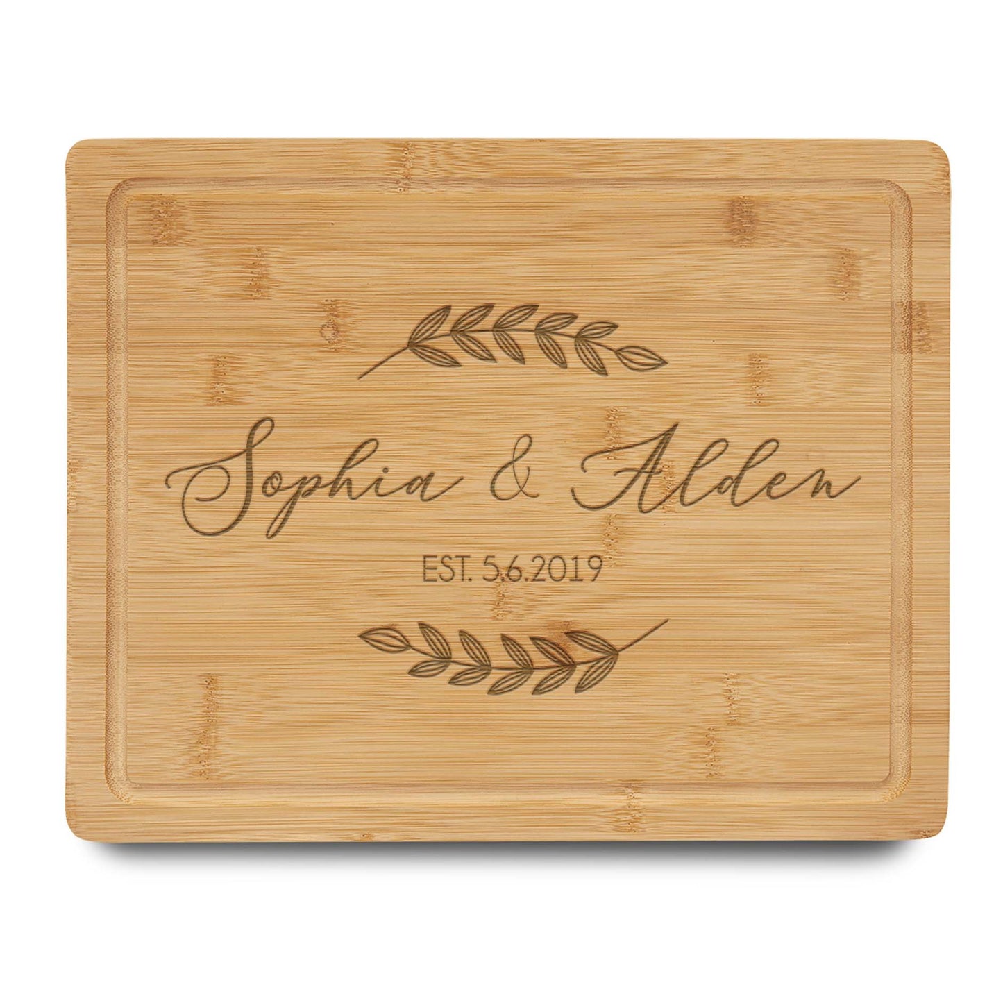 Personalized Cutting Board | Bamboo 12" x 9"