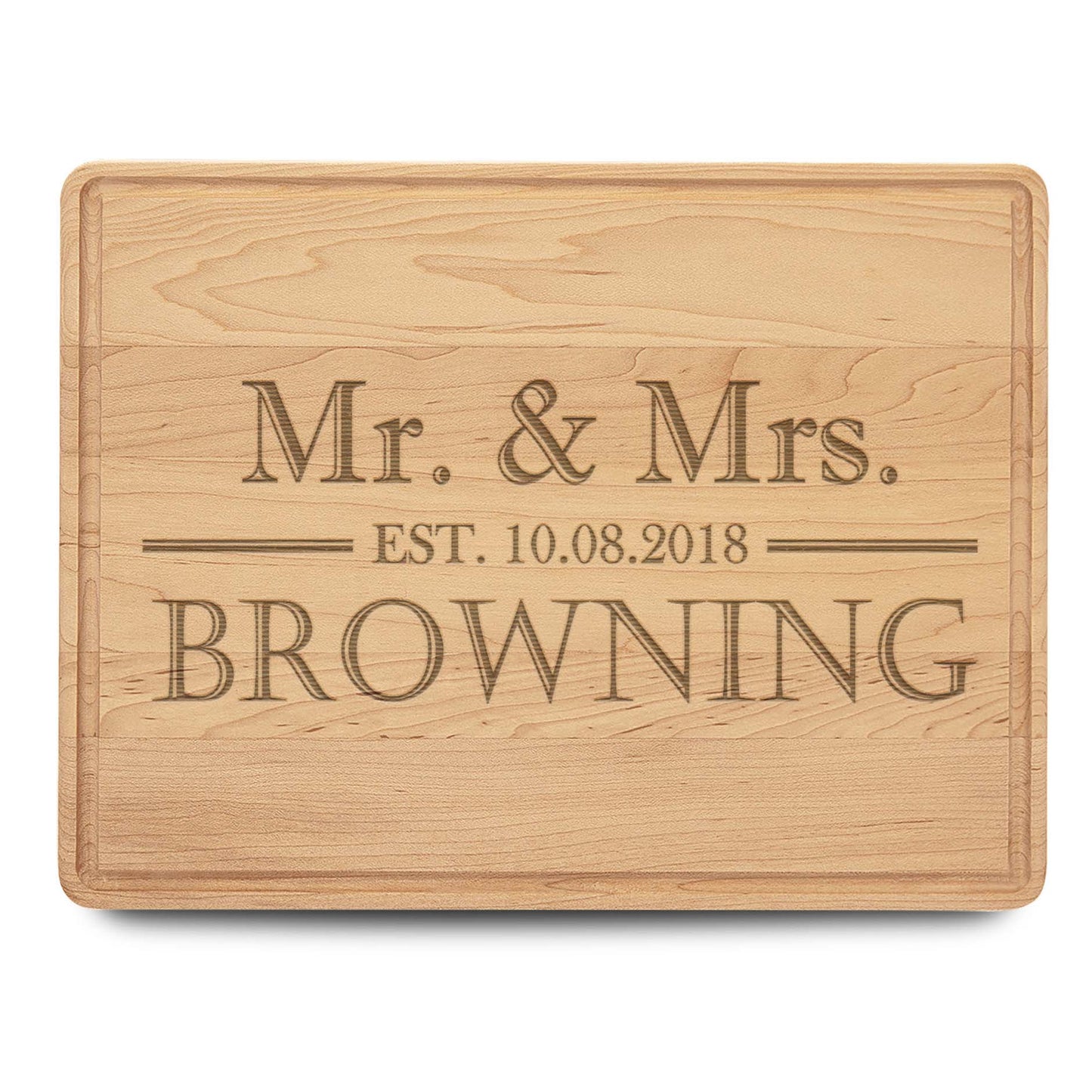 Personalized Cutting Board | Maple 14" x 10"