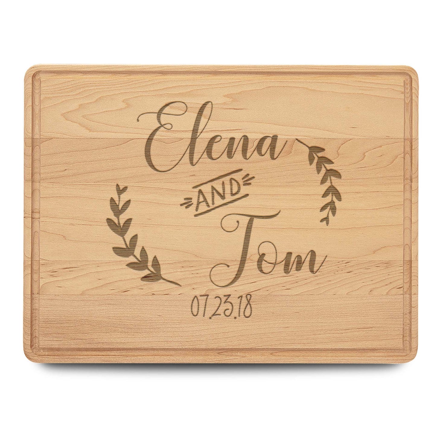 Personalized Cutting Board | Maple 14" x 10"