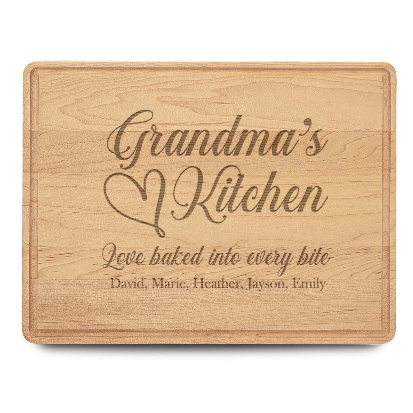 Personalized Cutting Board | Maple 14" x 10"