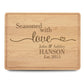 Personalized Cutting Board | Maple 14" x 10"