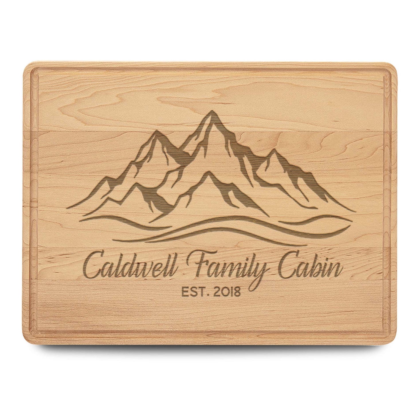 Personalized Cutting Board | Maple 14" x 10"