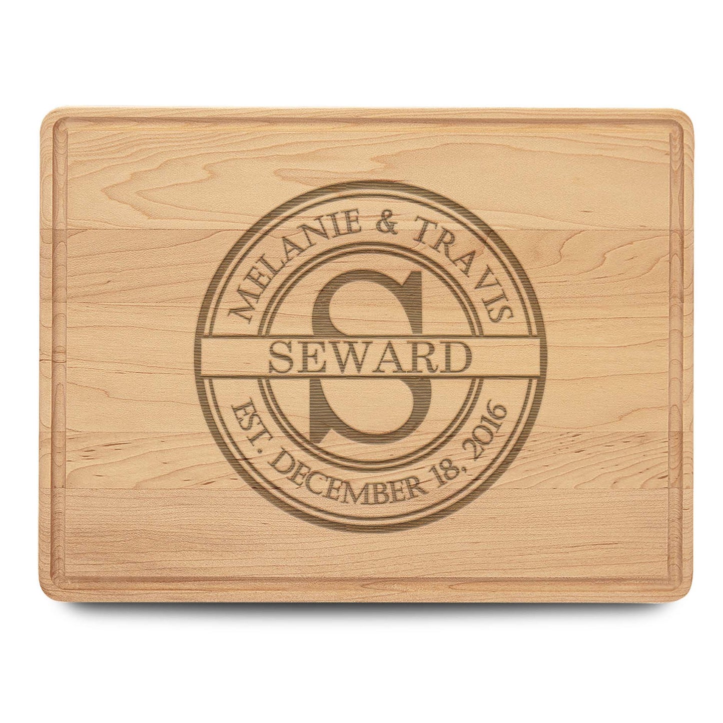 Personalized Cutting Board | Maple 14" x 10"