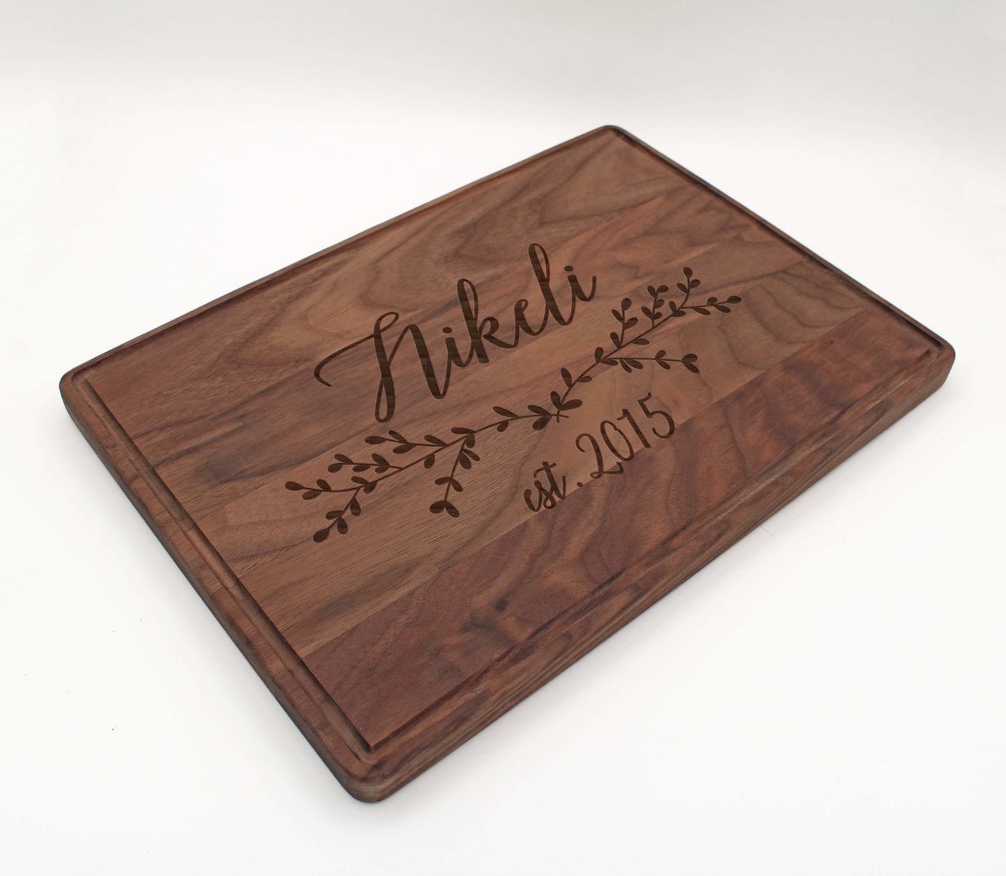 Personalized Cutting Board | Walnut 14" x 10"