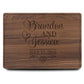 Personalized Cutting Board | Walnut 14" x 10"