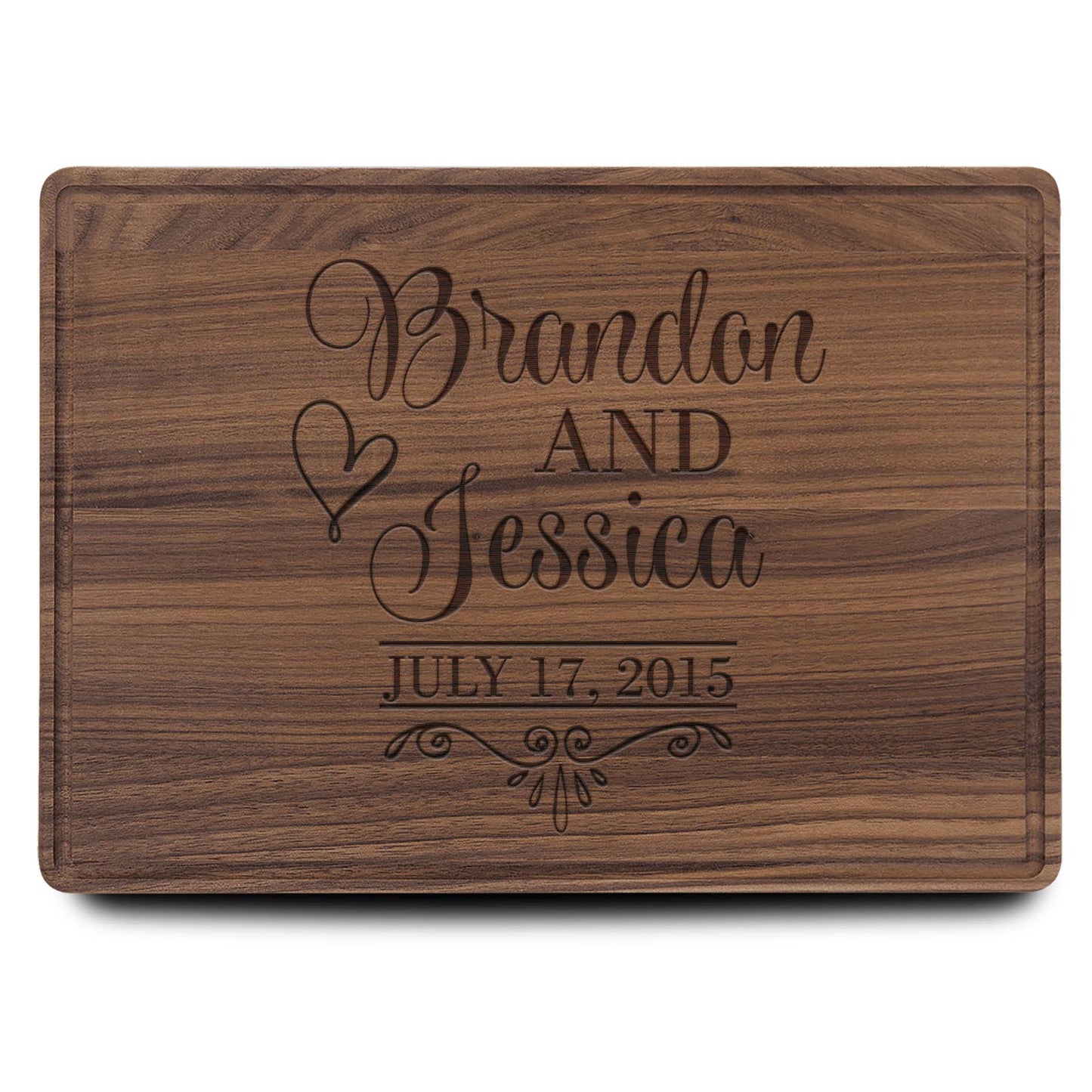 Personalized Cutting Board | Walnut 14" x 10"