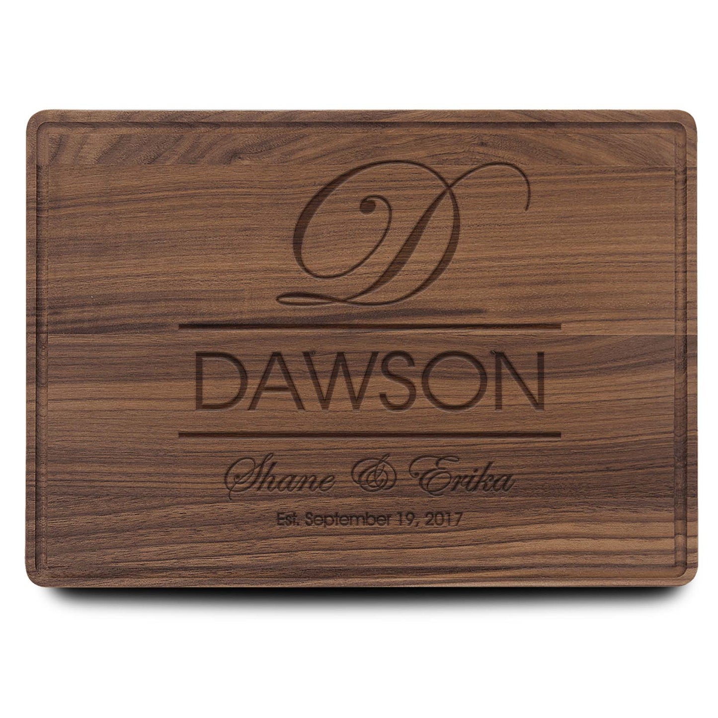 Personalized Cutting Board | Walnut 14" x 10"