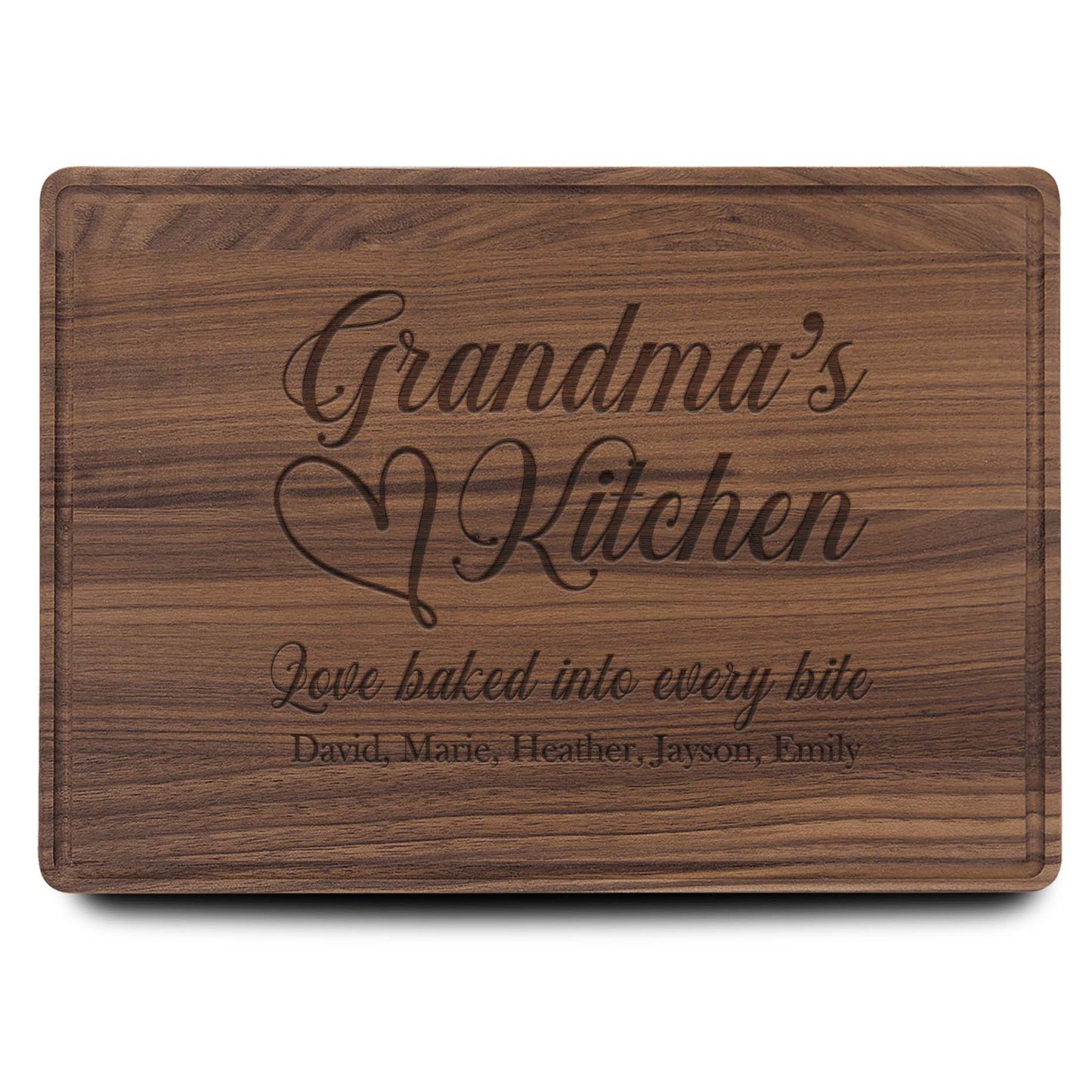 Personalized Cutting Board | Walnut 14" x 10"