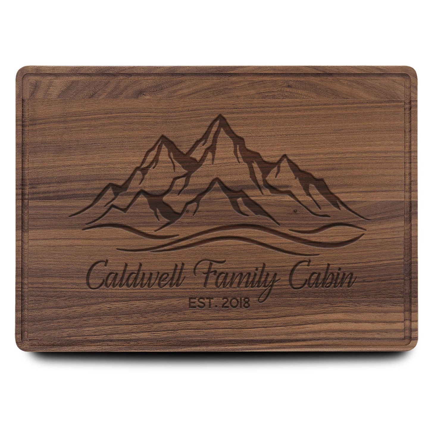 Personalized Cutting Board | Walnut 14" x 10"