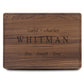 Personalized Cutting Board | Walnut 14" x 10"