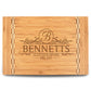 Personalized Cutting Board | Bamboo 15" x 10" Checkered