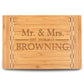 Personalized Cutting Board | Bamboo 15" x 10" Checkered