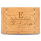 Personalized Cutting Board | Bamboo 15" x 10" Checkered