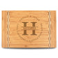 Personalized Cutting Board | Bamboo 15" x 10" Checkered