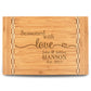 Personalized Cutting Board | Bamboo 15" x 10" Checkered