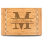 Personalized Cutting Board | Bamboo 15" x 10" Checkered