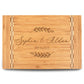 Personalized Cutting Board | Bamboo 15" x 10" Checkered