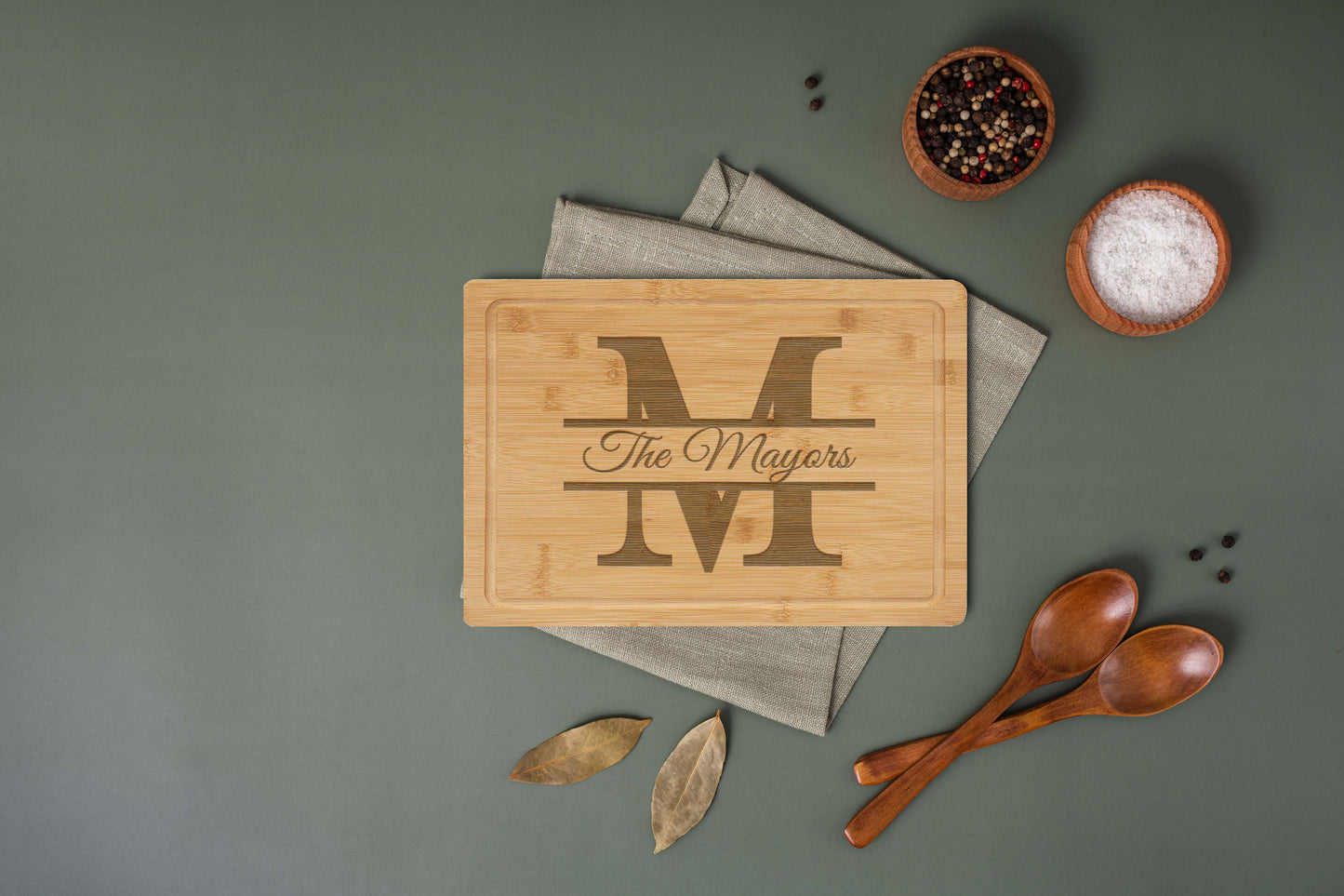 Personalized Cutting Board | Bamboo 6" x 9"