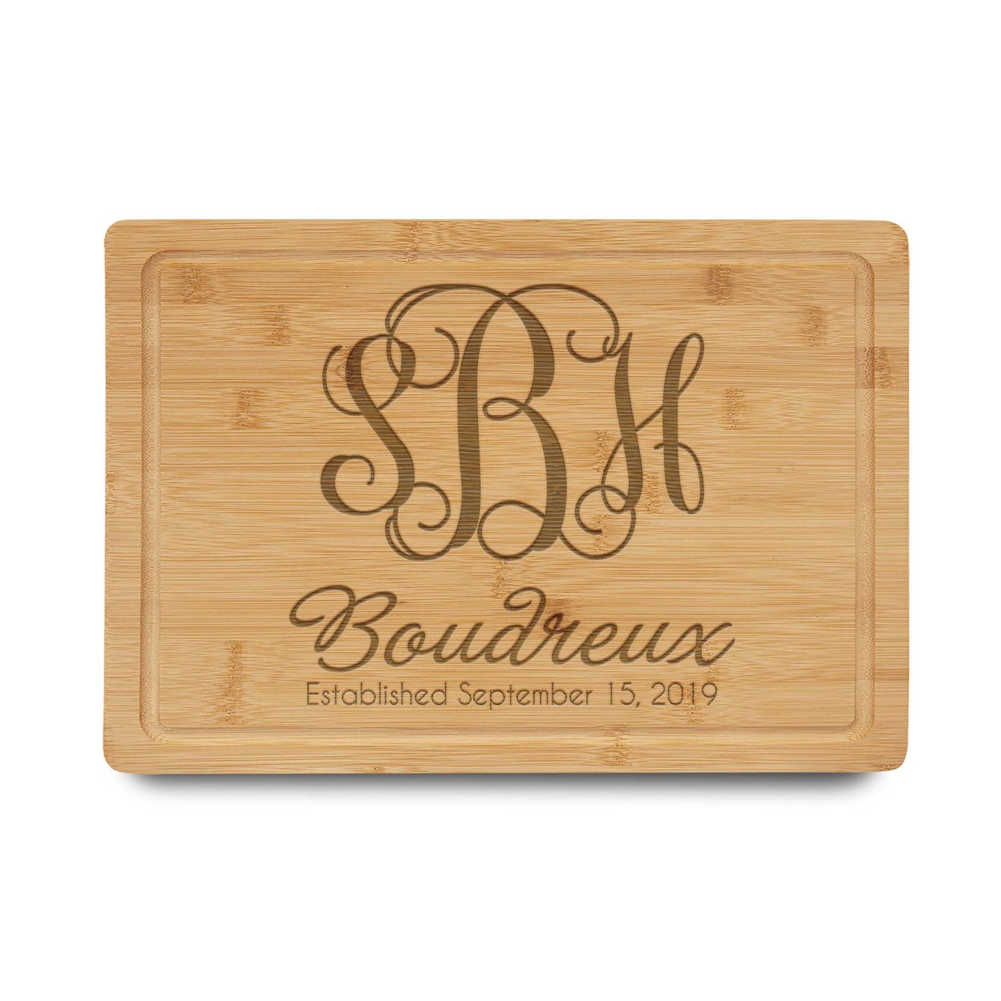 Personalized Cutting Board | Bamboo 6" x 9"