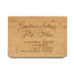 Personalized Cutting Board | Bamboo 6" x 9"