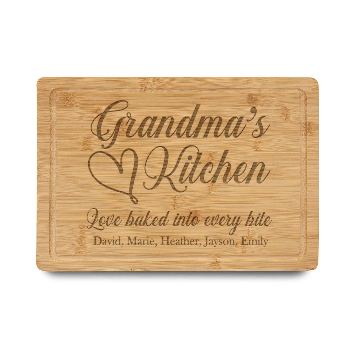 Personalized Cutting Board | Bamboo 6" x 9"