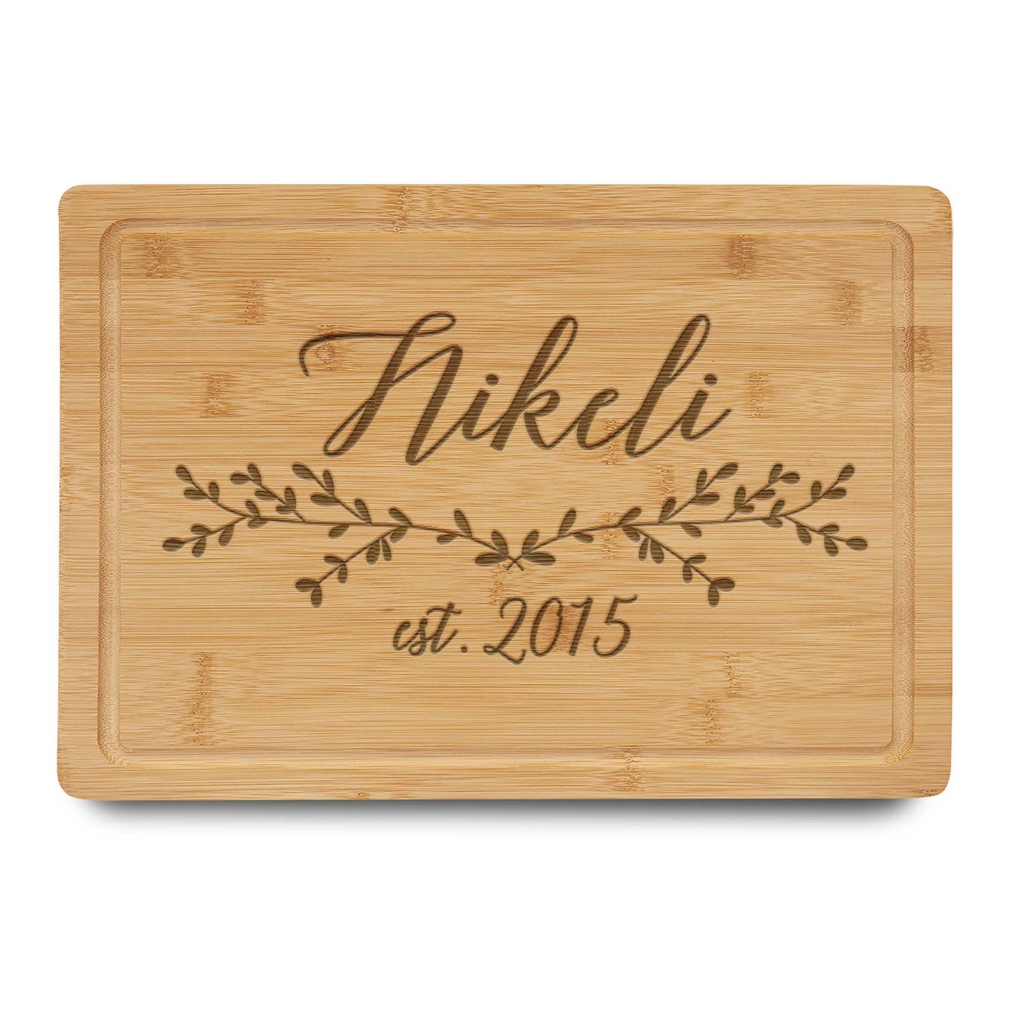 Personalized Cutting Board | Bamboo 6" x 9"