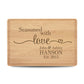 Personalized Cutting Board | Maple 6" x 9"