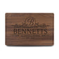 Personalized Cutting Board | Walnut 6" x 9"