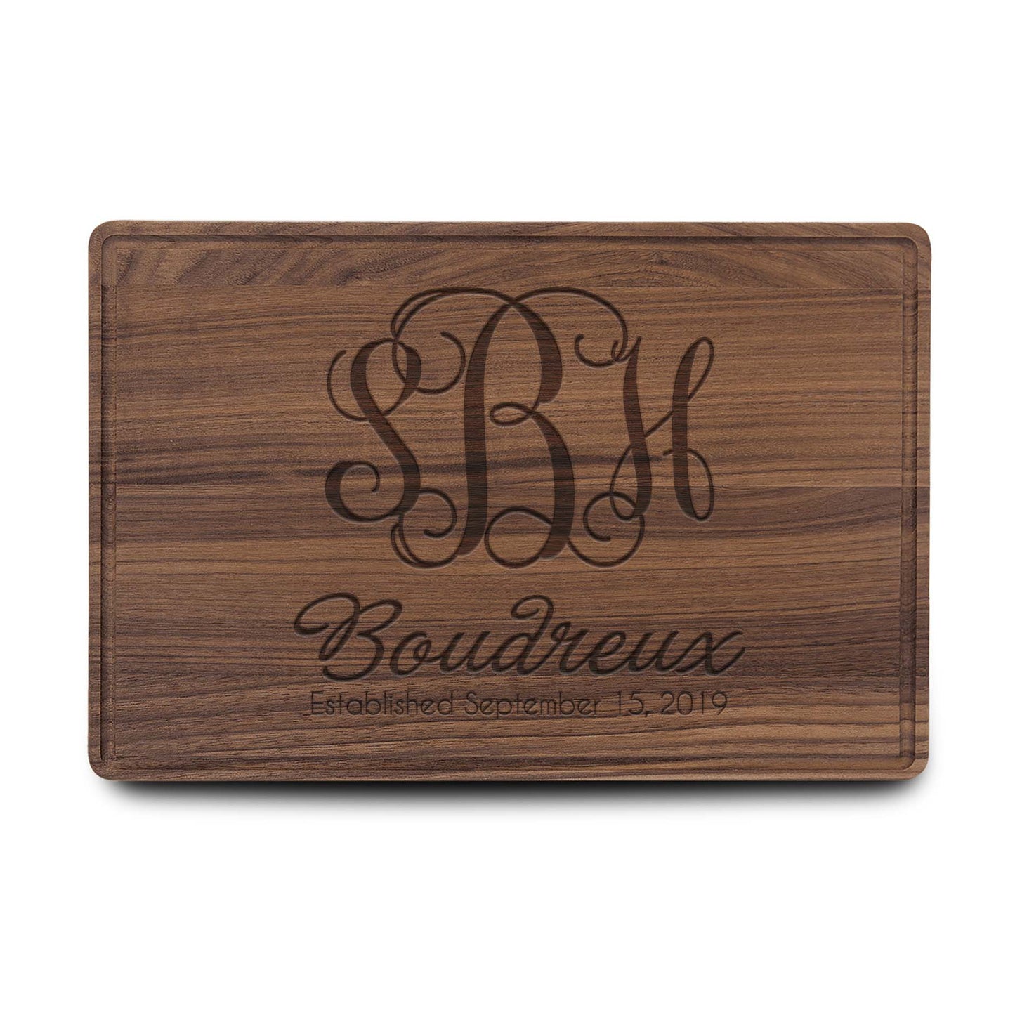 Personalized Cutting Board | Walnut 6" x 9"