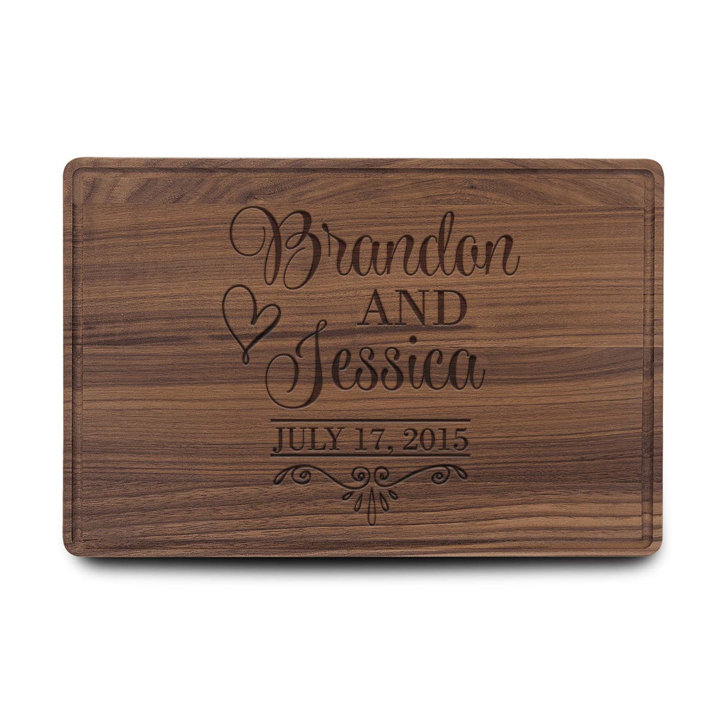 Personalized Cutting Board | Walnut 6" x 9"