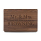 Personalized Cutting Board | Walnut 6" x 9"