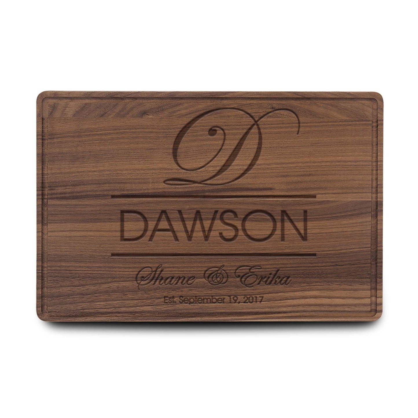 Personalized Cutting Board | Walnut 6" x 9"