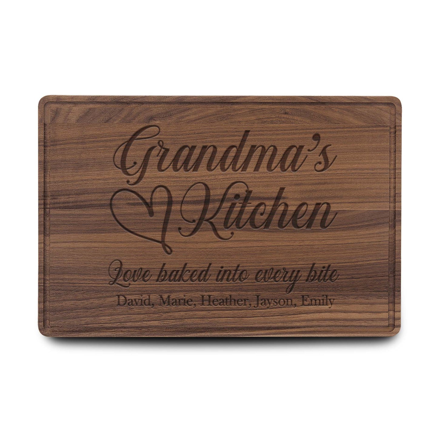 Personalized Cutting Board | Walnut 6" x 9"