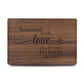 Personalized Cutting Board | Walnut 6" x 9"