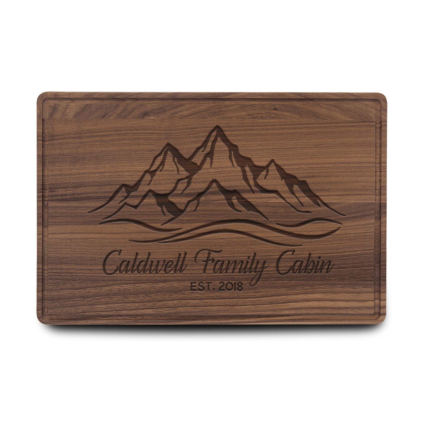 Personalized Cutting Board | Walnut 6" x 9"