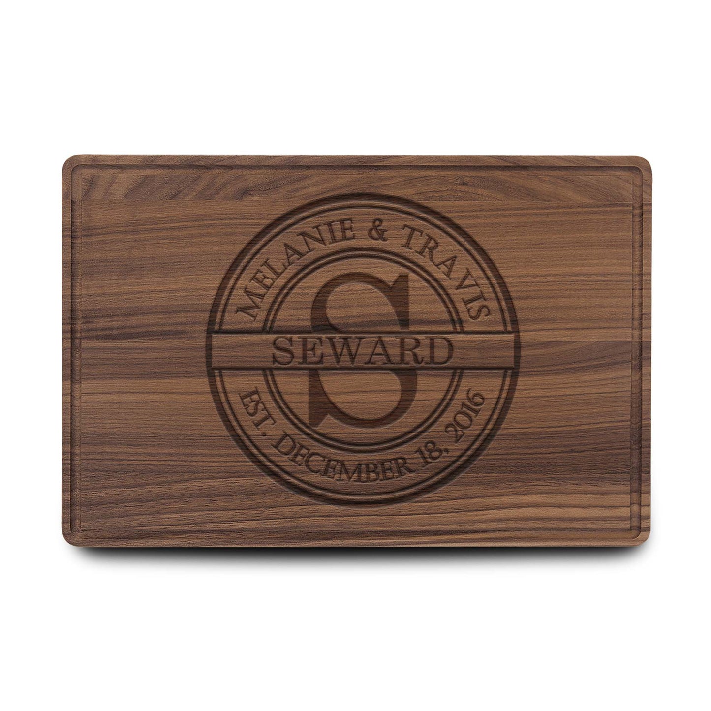 Personalized Cutting Board | Walnut 6" x 9"